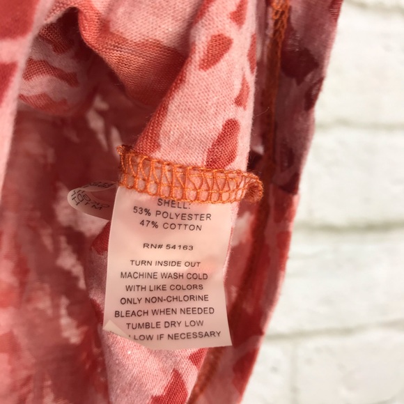 Calvin Klein Tyedye Zebra Burnout Cutout TankTop M - Picture 6 of 6